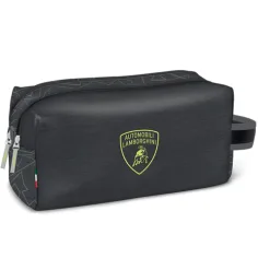 Zielono-szara kosmetyczka Lamborghini