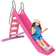 Zjeżdżalnia Speed z barierką bezpieczeństwa, różowa, 170 cm