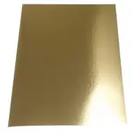 Złoty metaliczny papier dekoracyjny jednostronny 50x70 cm