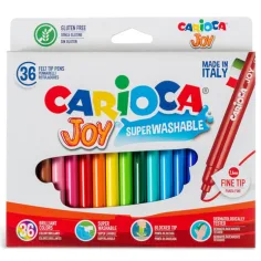 Zmywalny zestaw flamastrów 36 sztuk - Carioca zdjęcie 2