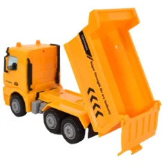 Żółta ciężarówka z wywrotką 17cm zdjęcie 2