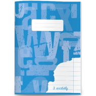 Zszywany zeszyt w linie 12-32 A/5