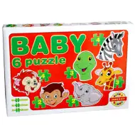 Zwierzęce puzzle dla dzieci