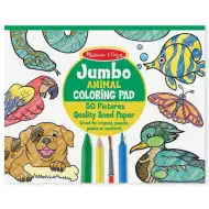 Zwierzęta Jumbo kolorowanka - Melissa &amp; Doug