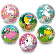 Zwierzęta gumowa piłka 6cm różne warianty - Mondo Toys