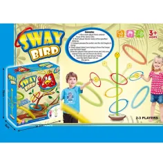 Zwinny ptaszek – zręcznościowa gra towarzyska w rzucanie obręczy zdjęcie 2