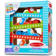 Zygzakowata autostrada drewniana zabawka z 2 samochodzikami - Melissa &amp; Doug