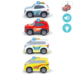 ABC Emergency Team samochodzik z dźwiękiem i światłem, różne warianty, 1 szt. - Dickie Toys zdjęcie 3