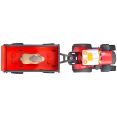 ABC Massey ciągnik rolniczy do transportu zwierząt z koniem - Simba Toys zdjęcie 4