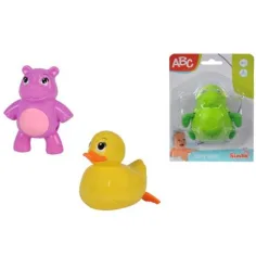 ABC pływające zwierzęta 3 rodzaje - Simba Toys