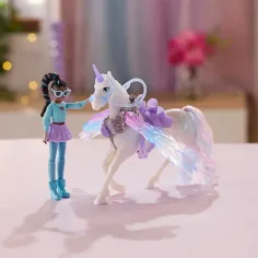 Akademia Jednorożców: Magiczne skrzydła - zestaw Layla i Glacier - Spin Master zdjęcie 2