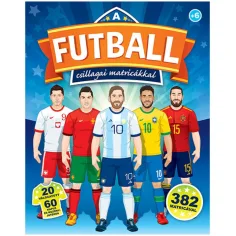 Gwiazdy futbolu zeszyt z naklejkami