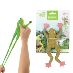 Animal World Realistyczna rozciągliwa żaba zdjęcie 2