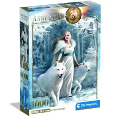 Anne Stokes – Strażnicy Zimy 1000 elementów puzzle - Clementoni