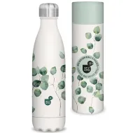 Ars Una: Butelka metalowa z podwójną ścianką Botanic Leaf w pudełku ozdobnym 500 ml