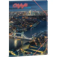 Ars Una: Citylight London teczka z gumką A/4