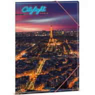 Ars Una: Citylight Paris teczka z gumką A4