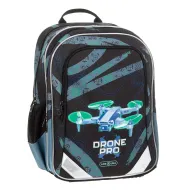 Ars Una: Drone Pro ergo-fit zaokrąglony plecak szkolny, plecak 34x40x21 cm