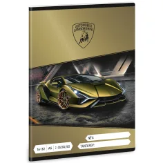 Ars Una: Lamborghini Sian zeszyt w linię A/5 16-32 dla klasy 2.