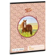 Ars Una: My sweet Horse zeszyt w linie dla klasy 3, format A5