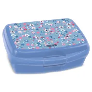 Ars Una: Pearl Blossom Blue kwieciste pudełko śniadaniowe 16,5x6x13,5 cm