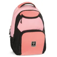 Ars Una: Rose Black AU-6 plecak szkolny, plecak 34x45x26 cm