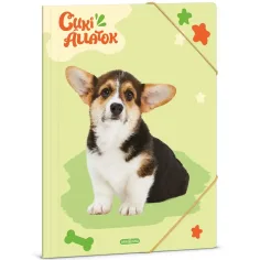 Ars Una: Urocze Zwierzęta – Welsh Corgi A/4 teczka gumowa