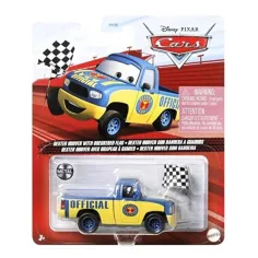 Auta 3: Dexter Hoover postać małego samochodu z szachownicą 1/55 - Mattel