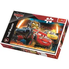Auta 3 ekstremalne wyścigi puzzle 100 sztuk - Trefl