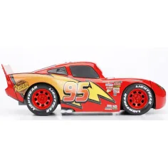 Auta: Zygzak McQueen metalowy samochód z otwieraną maską w skali 1/24 - Simba Toys zdjęcie 4