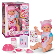 Baby Born: Interaktywna lalka Emma z akcesoriami 43 cm - Zapf Creation zdjęcie 5