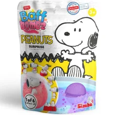 Baff Bombz bomba kąpielowa niespodzianka z figurką Peanuts - Simba Toys