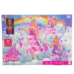 Barbie Dreamtopia Kalendarz adwentowy z 24 niespodziankami - Mattel