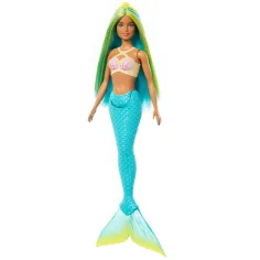 Barbie Dreamtopia: Syrenka z niebieskimi włosami i ogonem - Mattel zdjęcie 2