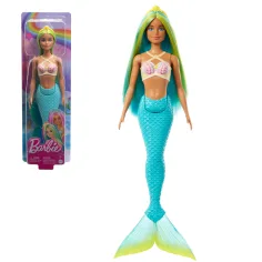 Barbie Dreamtopia: Syrenka z niebieskimi włosami i ogonem - Mattel