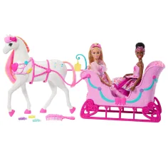 Barbie Dziadek do Orzechów - Zestaw Sanek z Konikiem - Mattel