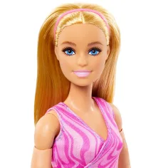 Barbie: Elastyczna lalka do jogi z blond włosami – Mattel zdjęcie 5