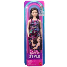 Barbie Fashionista Przyjaciółki stylowa lalka modowa w sukience w gwiazdy - Mattel