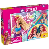 Barbie magiczni przyjaciele syrenki, puzzle 48 elementów, 35x25 cm - Lisciani