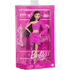 Barbie: Modne przyjaciółki - Lalka z czarnymi włosami - Mattel