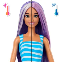 Barbie Reveal zapachowy Shaker seria z liliowowłosą lalką i konikiem morským - Mattel zdjęcie 4