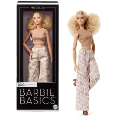 Barbie: Signature Basics Neutral Collection 07 kolekcjonerska lalka 32 cm - Mattel
