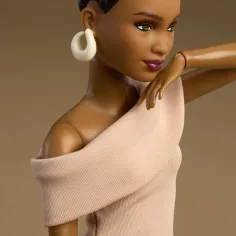 Barbie: Signature Basics Neutral Collection 08 lalka kolekcjonerska - Mattel zdjęcie 6