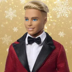 Barbie: Signature Holiday 2026 kolekcjonerska lalka Ken 32 cm - Mattel zdjęcie 2