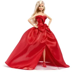 Barbie: Signature Holiday 2026 lalka kolekcjonerska z blond włosami 32 cm - Mattel zdjęcie 3