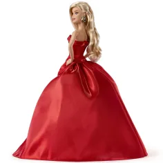 Barbie: Signature Holiday 2026 lalka kolekcjonerska z blond włosami 32 cm - Mattel zdjęcie 4
