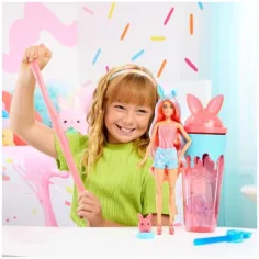 Barbie: Slime Reveal Zwierzęca Impreza - Zestaw Zabawek Królik - Mattel zdjęcie 2
