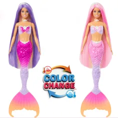 Barbie: Syrenka zmieniająca kolor z akcesoriami – Mattel zdjęcie 5