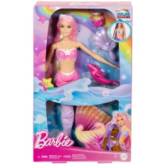 Barbie: Syrenka zmieniająca kolor z akcesoriami – Mattel zdjęcie 7