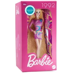 Barbie Totally Hair 1992 kolekcjonerska lalka 15cm